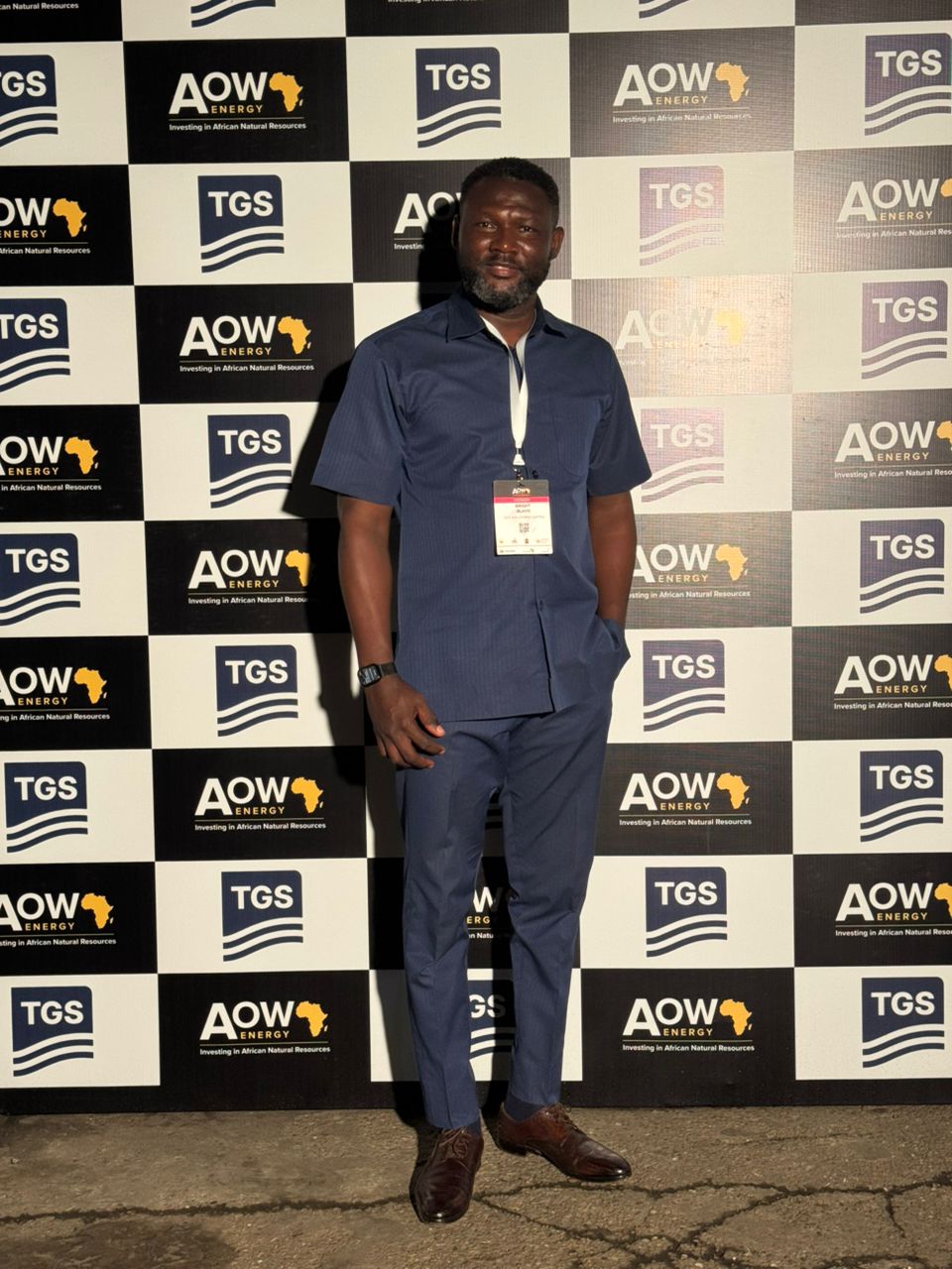 Bright Kojo Elinam Blavo, Chief Executive Officer of Get-Med Solutions, at Africa Oil Week 2026.